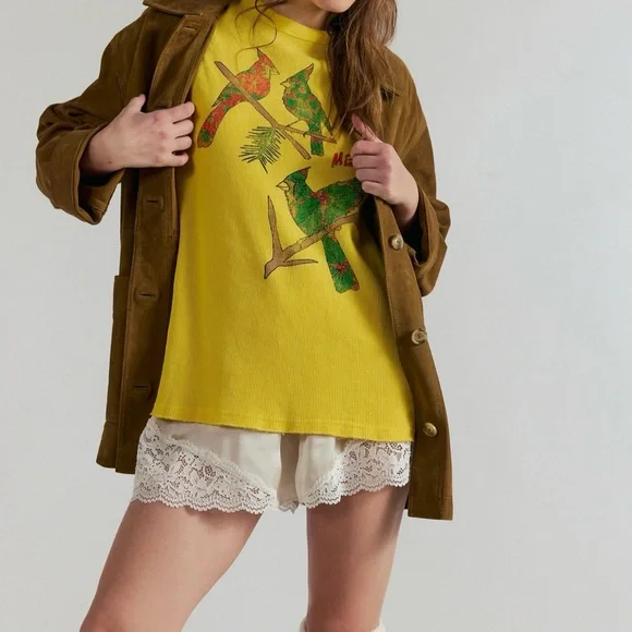 Free People/Ragabond Studio Thermal Tee - Picture 2 of 4